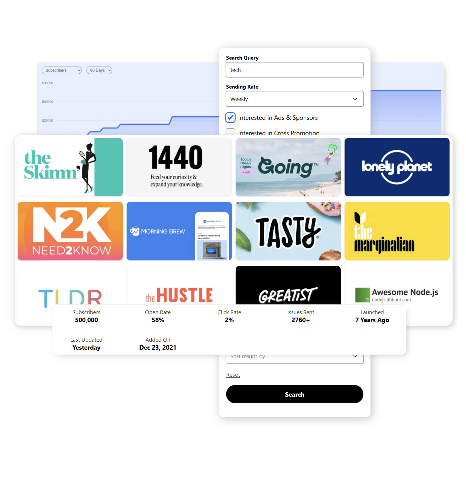 Screenshot of InboxReads Pro features