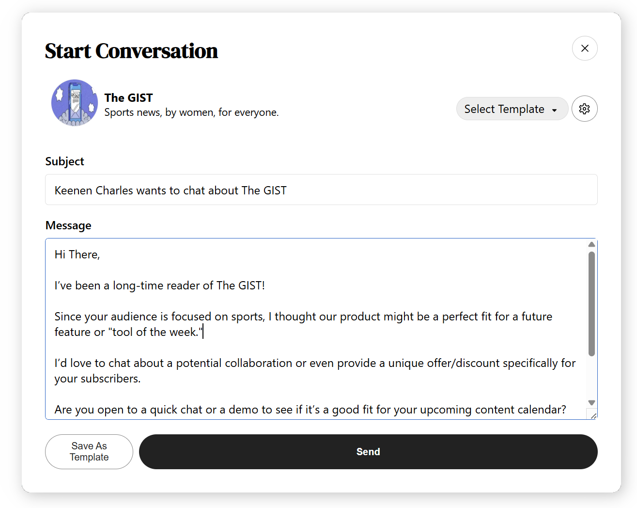 Screenshot of InboxReads Pro features