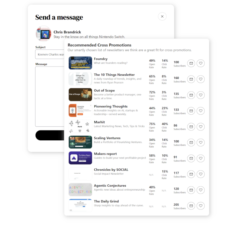Screenshot of InboxReads Pro features